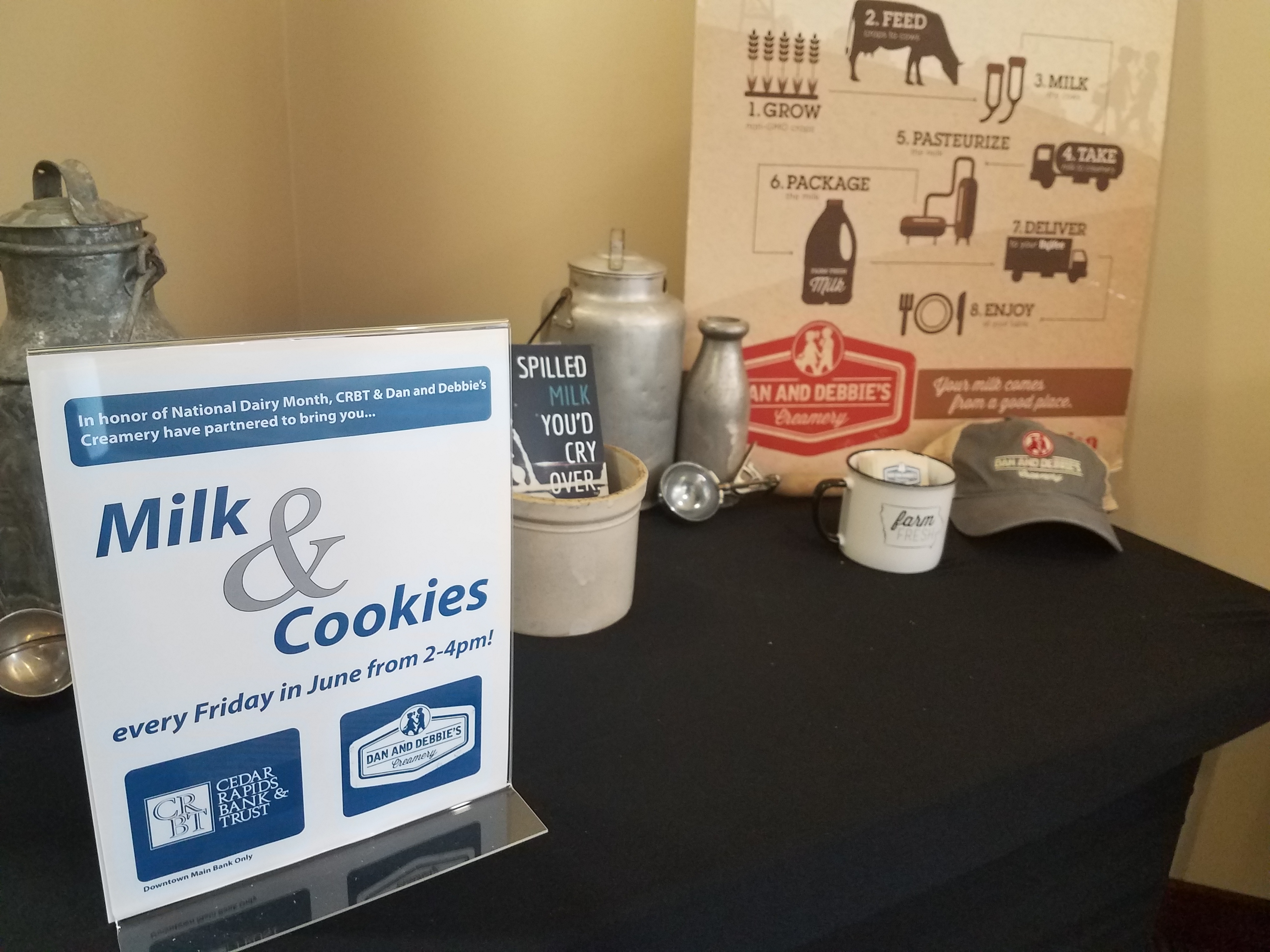 Milk & Cookies CRBT Dan & Debbies Creamery