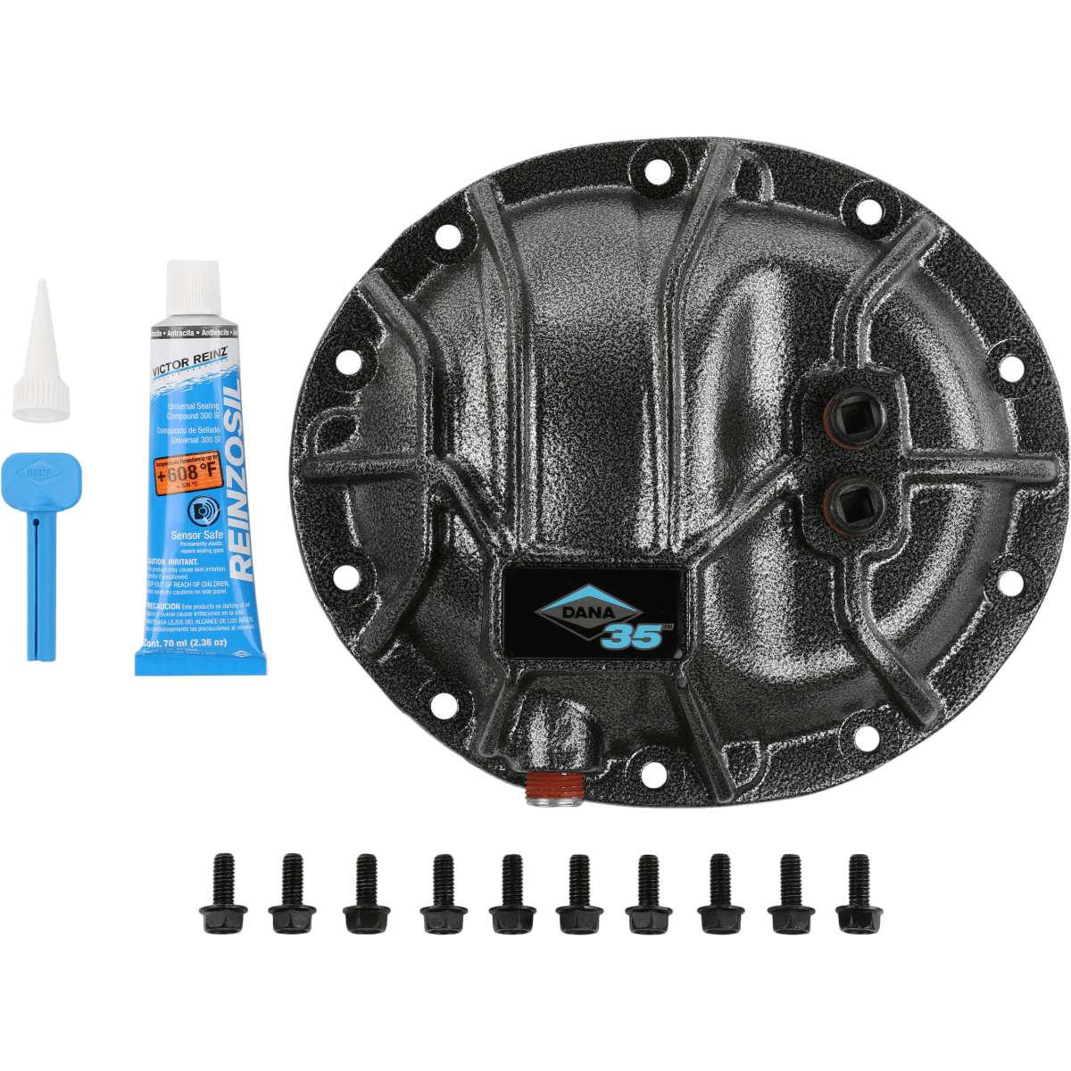 Spicer 10023535 Dana 35 Diff CoverGray Dana 35 Axle, Various Jeep