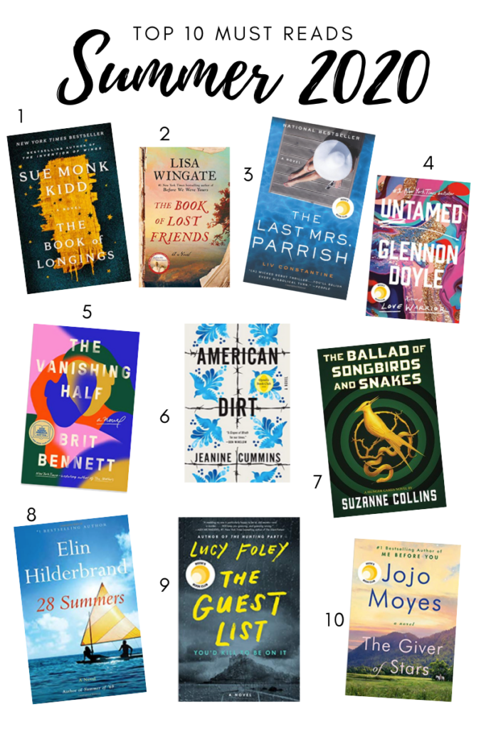 Top 10 Must Reads Summer 2020 Dana Traynor
