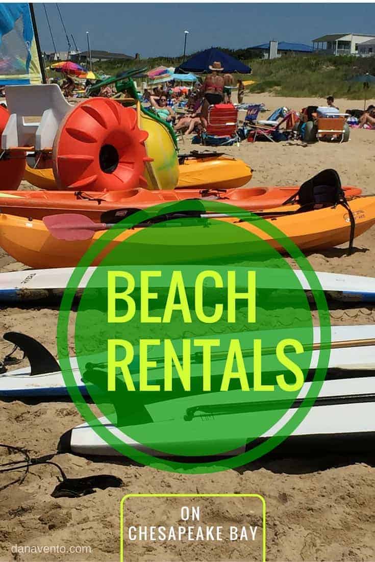 Chesapeake Bay Beach Equipment Rentals