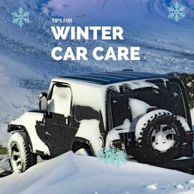 Tips For Winter Car Care Get ahead of the weather