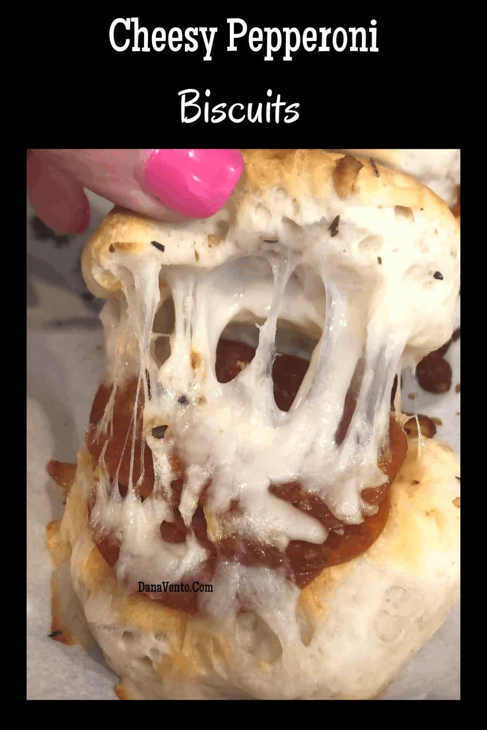 5 Ingredient Cheesy Pepperoni Biscuits With Big Taste.