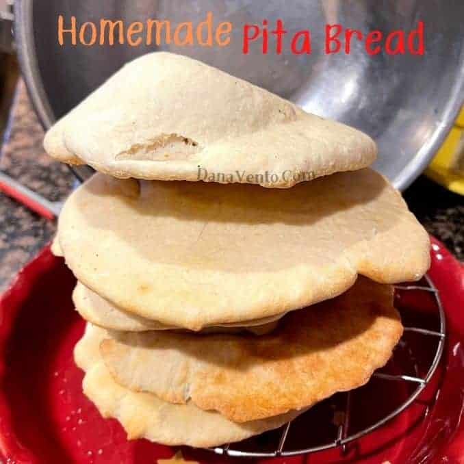Easy Air Fryer Homemade Pita Bread In 4 Minutes To Make Now!