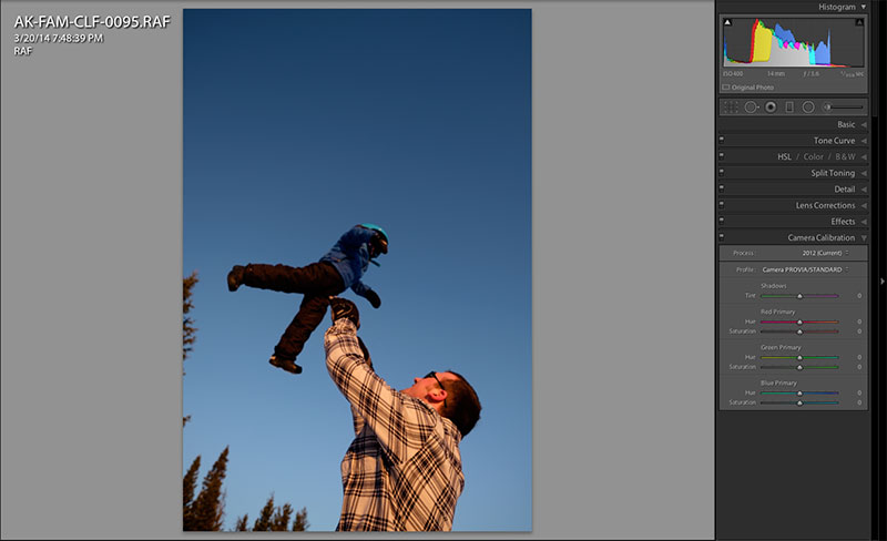 Using Fuji Film Simulations with RAW in Adobe Lightroom 5.4 Dan