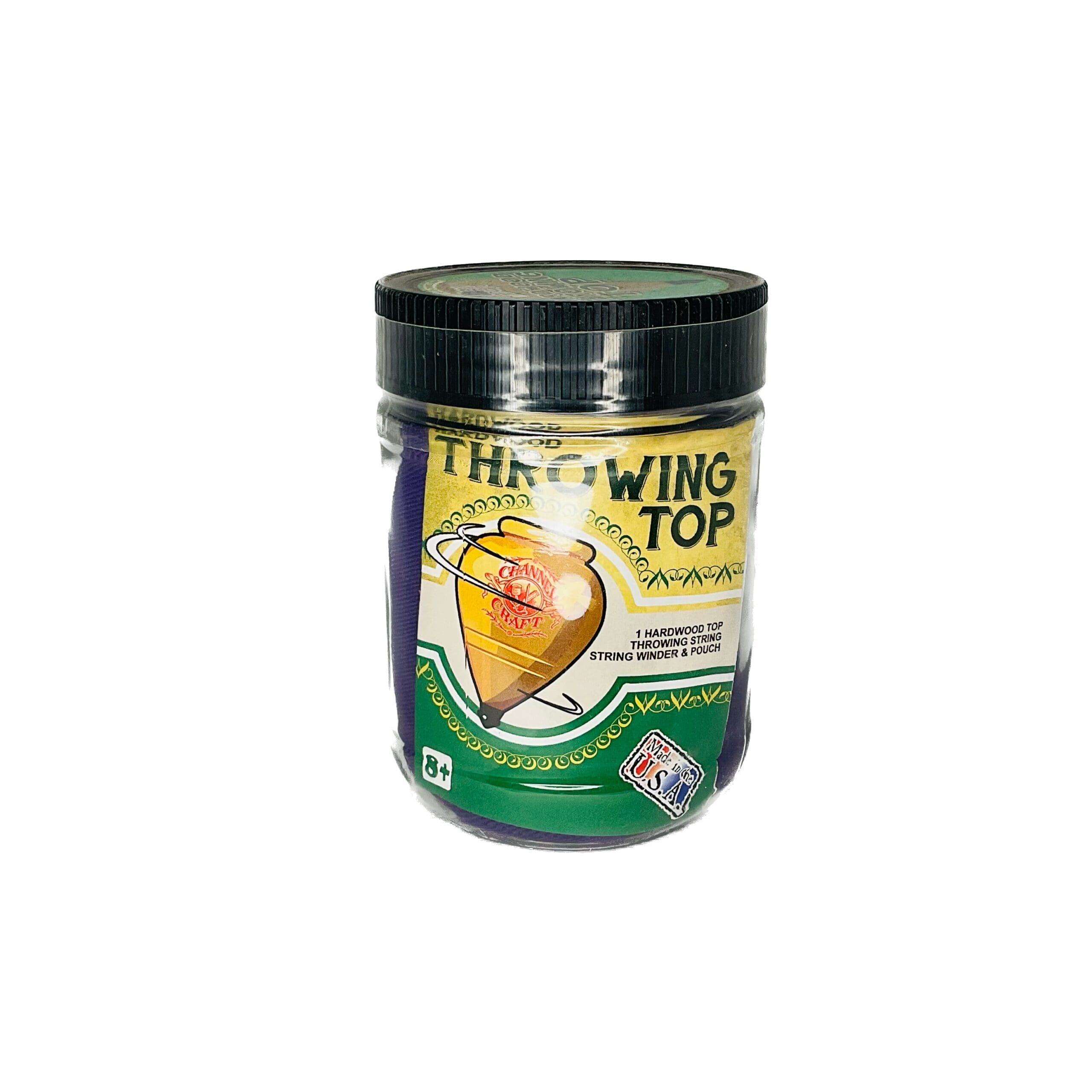 Hardwood Throwing Top Danbury Country Store