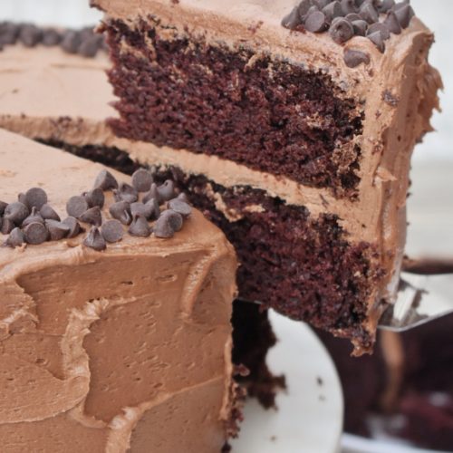 chocolate layer cake