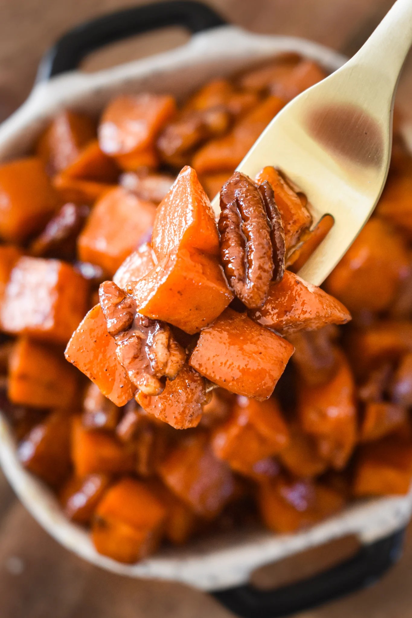 Roasted Sweet Potatoes with Brown Sugar • Dance Around the Kitchen