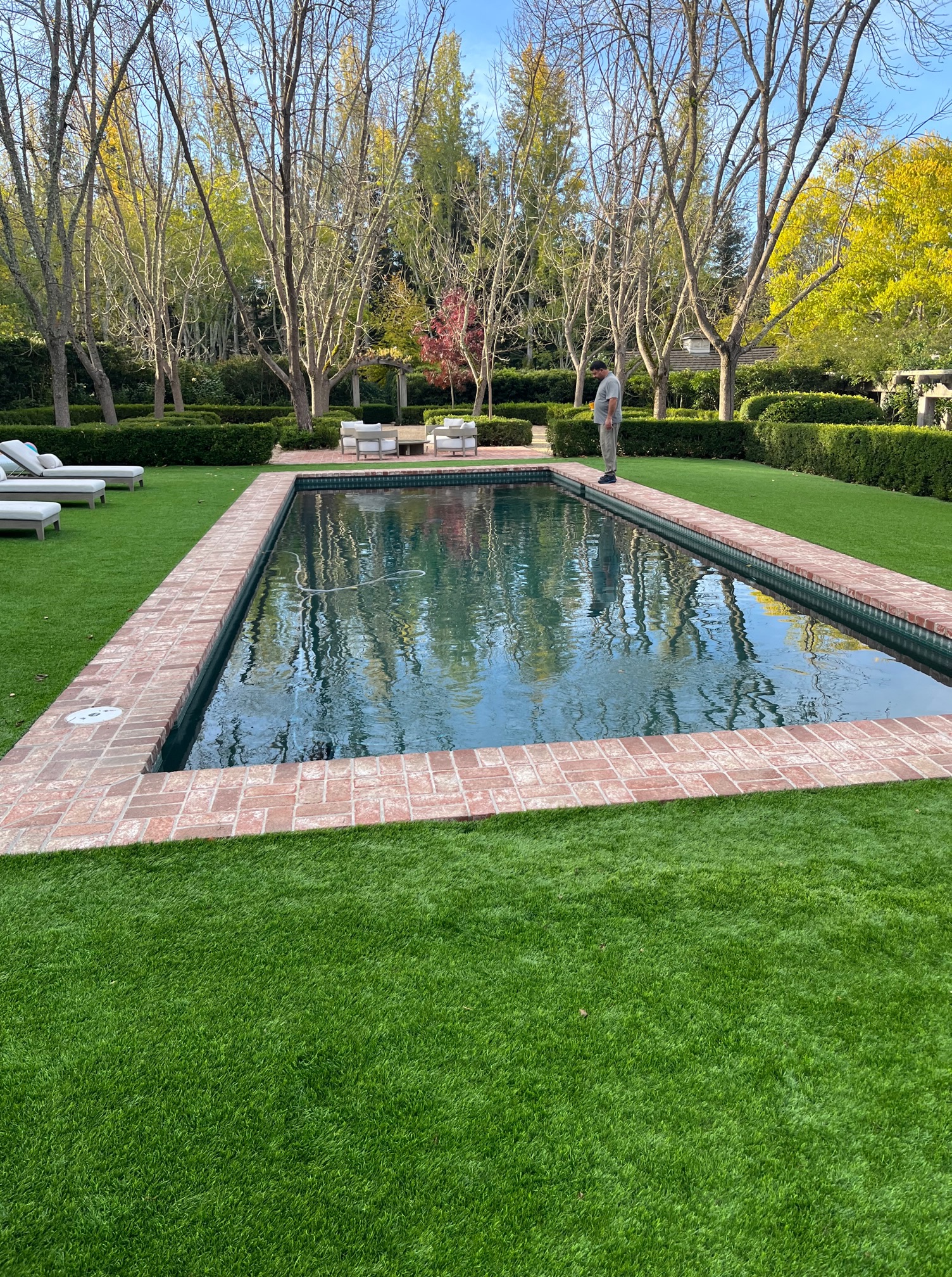 Flush Mounted Plexiglass/Acrylic Pool Cover Dance Floor (Napa CA