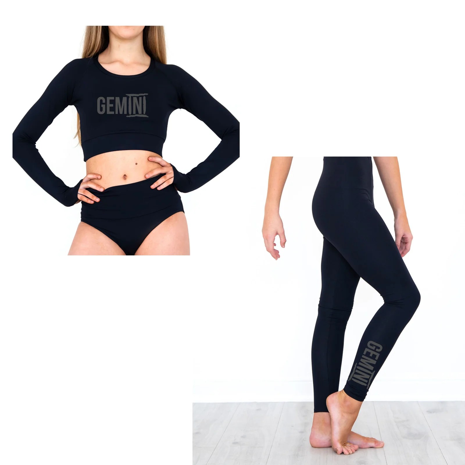 Leggings and top set Gemini
