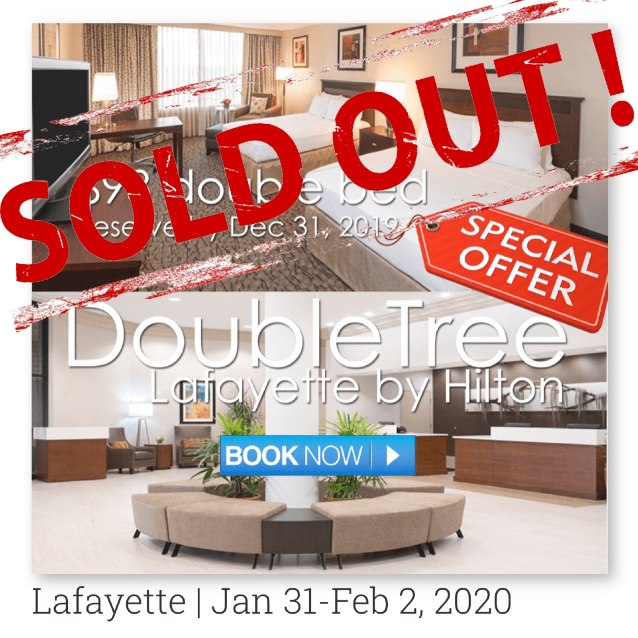 Lafayette Hotel SOLD OUT! Desiree Robbins Foundation
