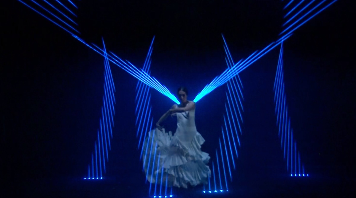 Danza láser Impactdance Dancem Espectáculos