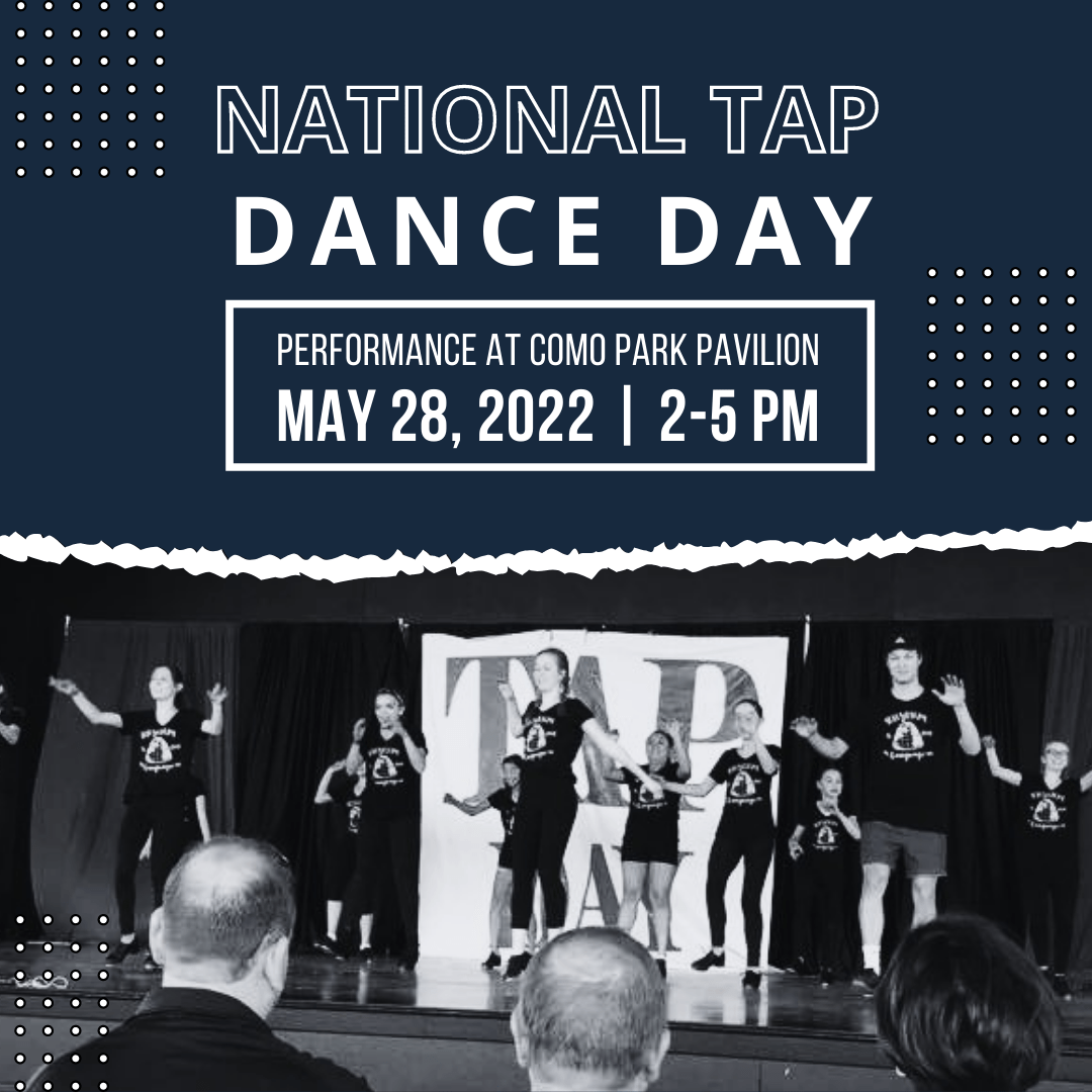 National Tap dance Day CELEBRATION DanceMN