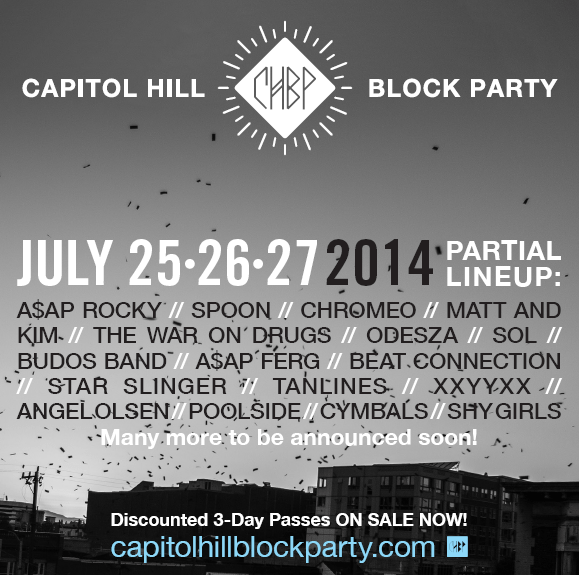 Seattle's Capitol Hill Block Party Announces Lineup For 2014 DMNW