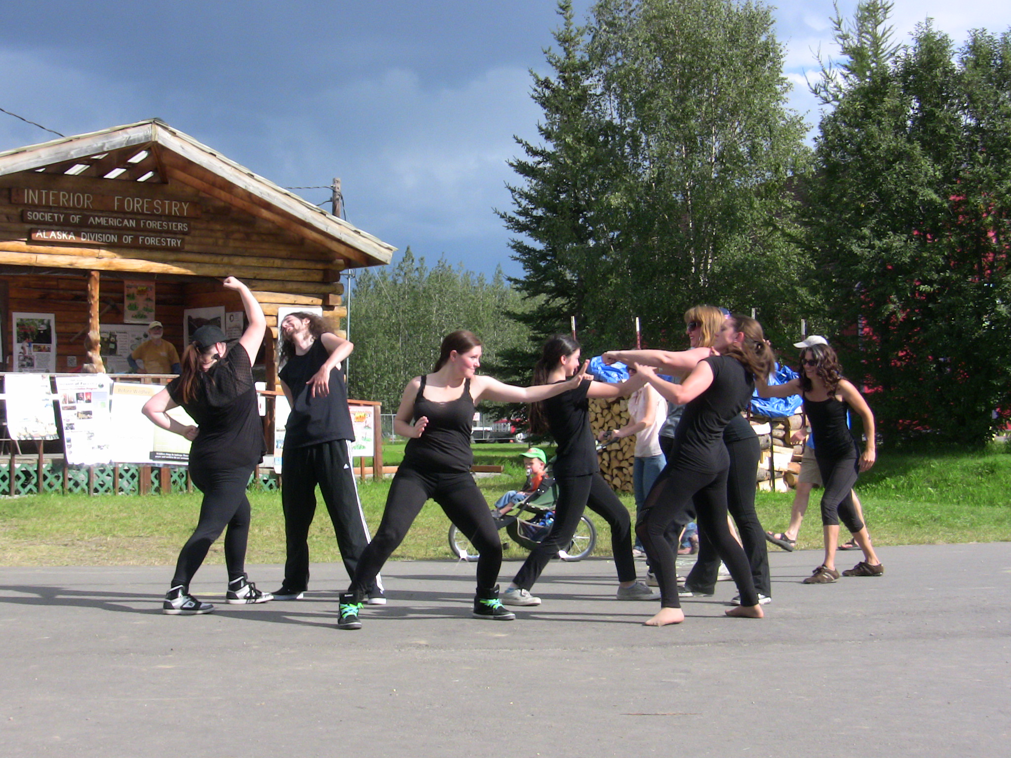Tanana Valley Fair Performance a Huge Success!! Dance REVolution Crew