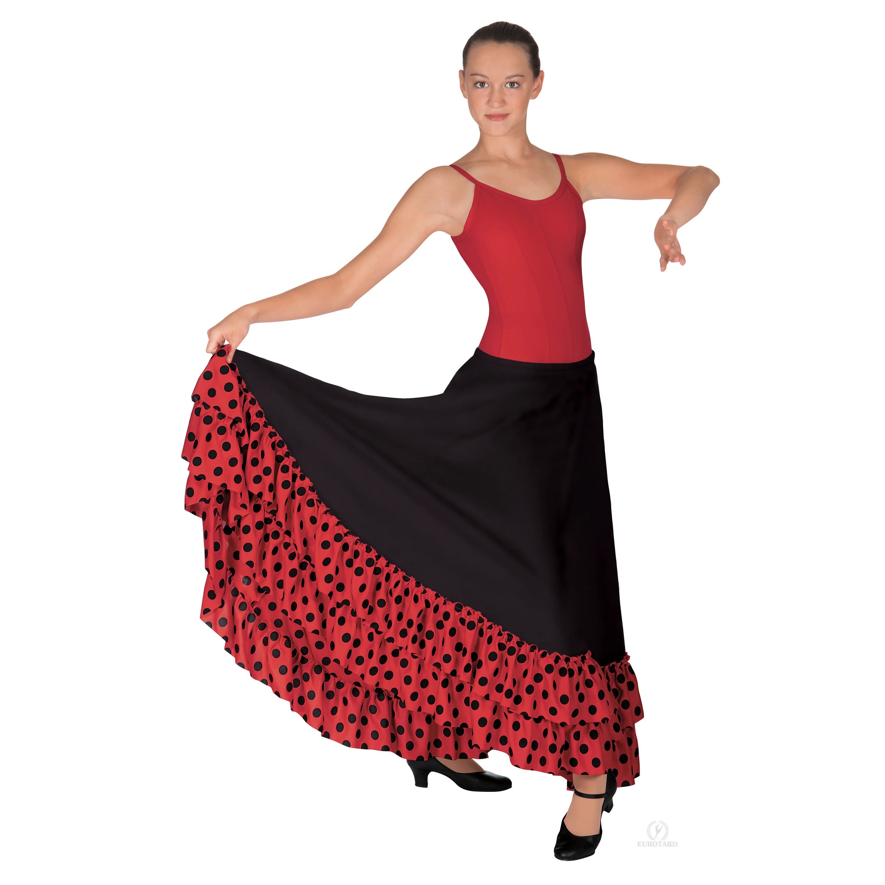 Girls Flamenco Skirt Dancer's Image