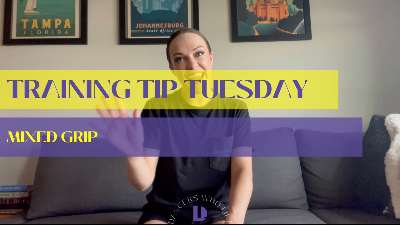 Training Tip Tuesday Mixed Grip Deadlift Dancers Who Lift