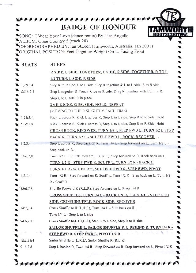 David's Line Dance Page