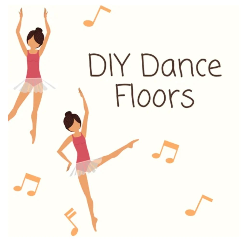 Create an athome dance space with a DIY dance floor Dancina