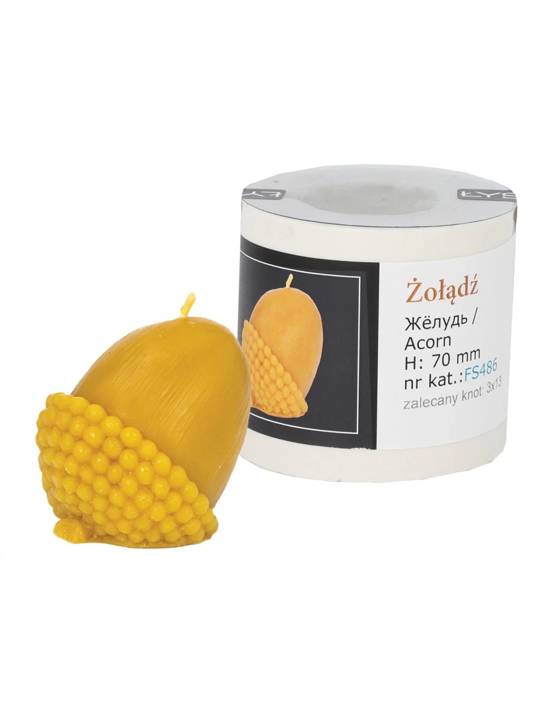 Lyson Acorn Candle Mould FS486 Dancing Bee Equipment