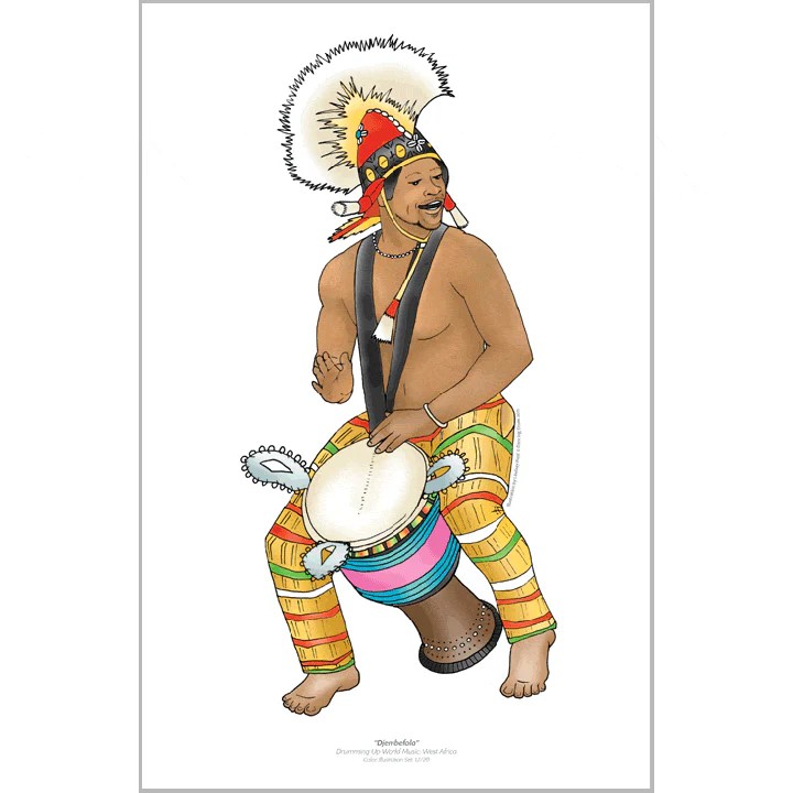 Djembefola Illustration