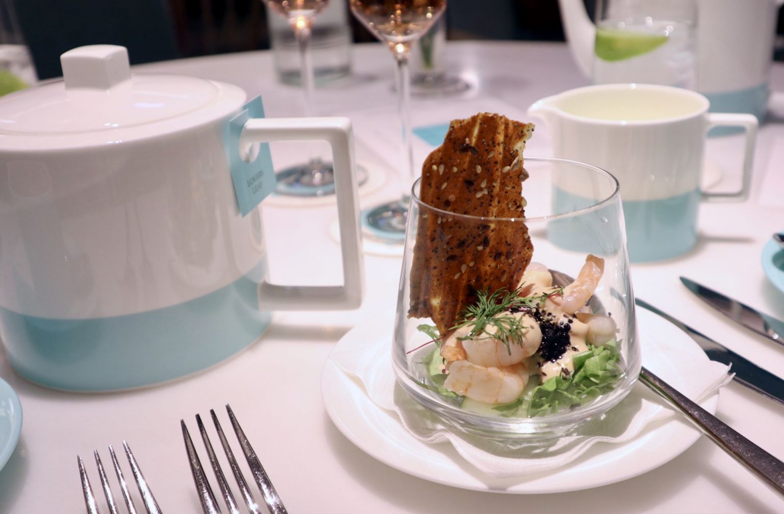 TIFFANY AFTERNOON TEA THE TIFFANY BLUE BOX CAFE AT HARRODS Dancing