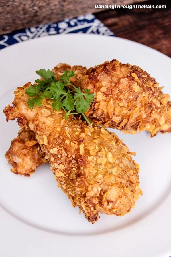 Potato Chip Chicken Crunchy & Delicious Dancing Through the Rain