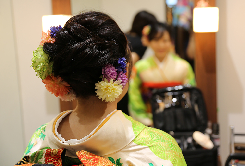 早割キャンペーン！ 成人式前撮り だんだん｜東京 日暮里にある谷中写真館・美容室ぱしゃ・手作石鹸販売