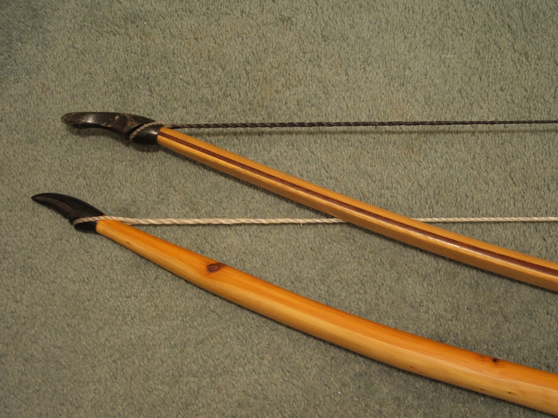 Self bow composite longbow Dan Davis Author