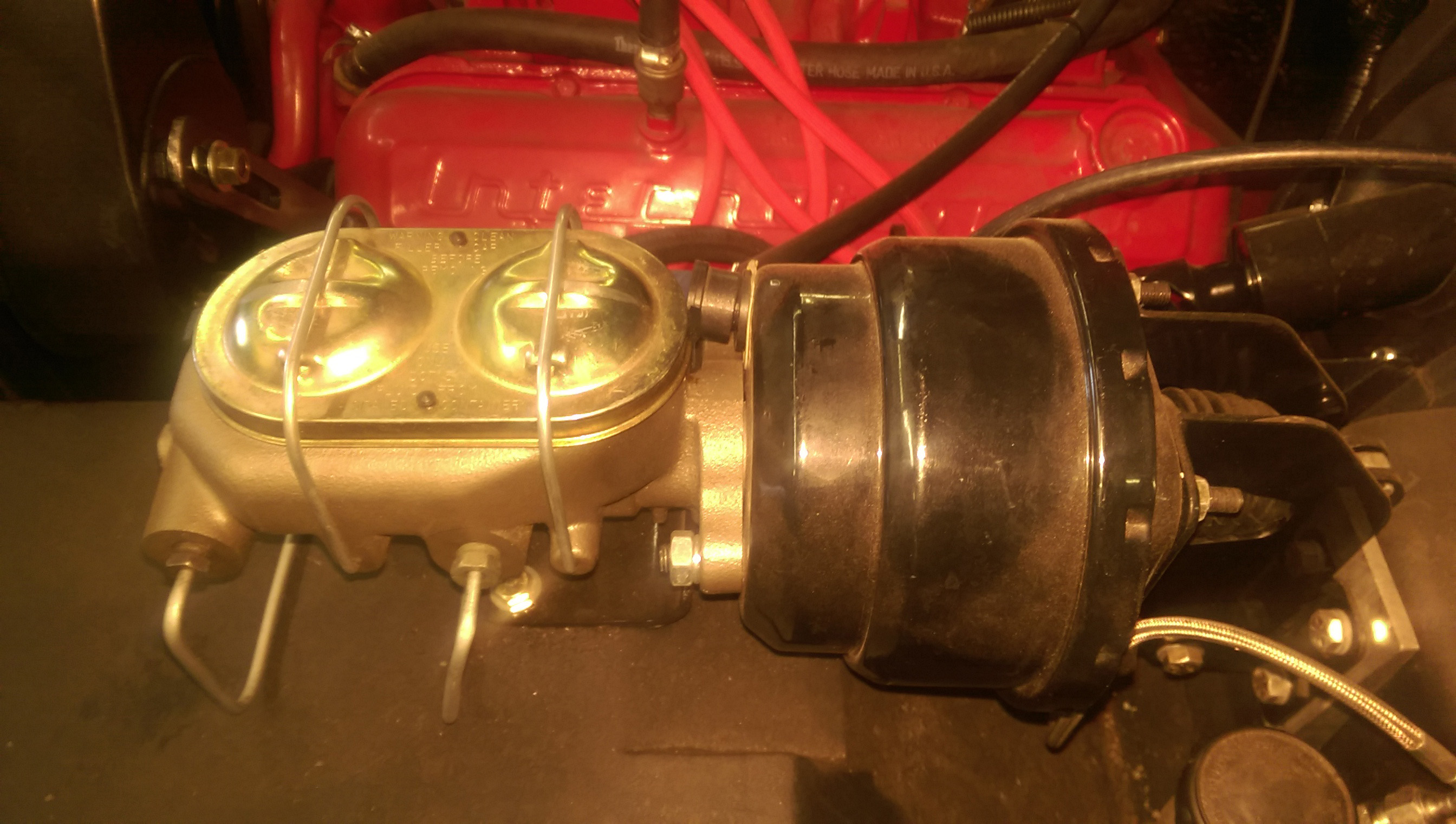 Scout 80/800 Power Brake Booster Conversion Kit D and C Extreme