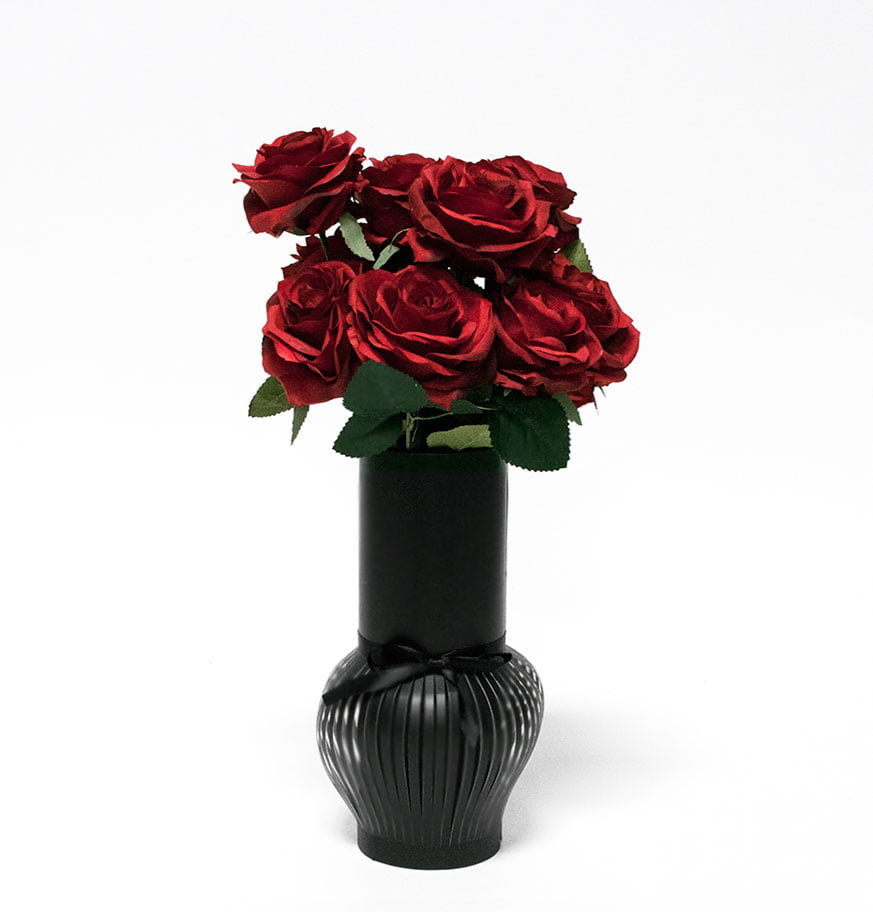Black Flower Vase Flower