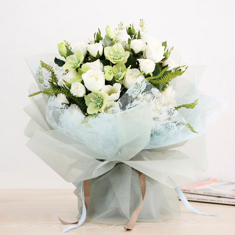 Soft Flower Wrap Mesh 20inch x 30feet D & E Floral Supplies