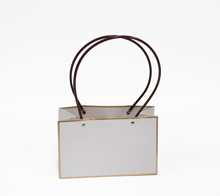 White Rectangular Bag (Pack of 10) D & E Floral Supplies