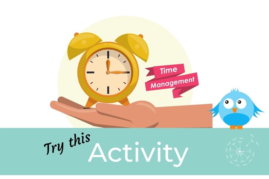 Children's Activity Planning and Organising Time Dandelion Training