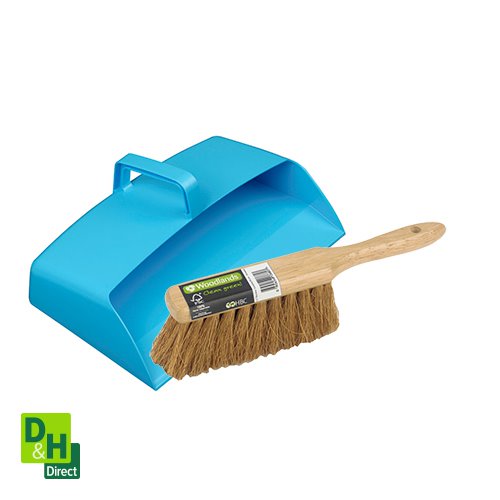 Dustpan & Brush Set Kit D&H Direct
