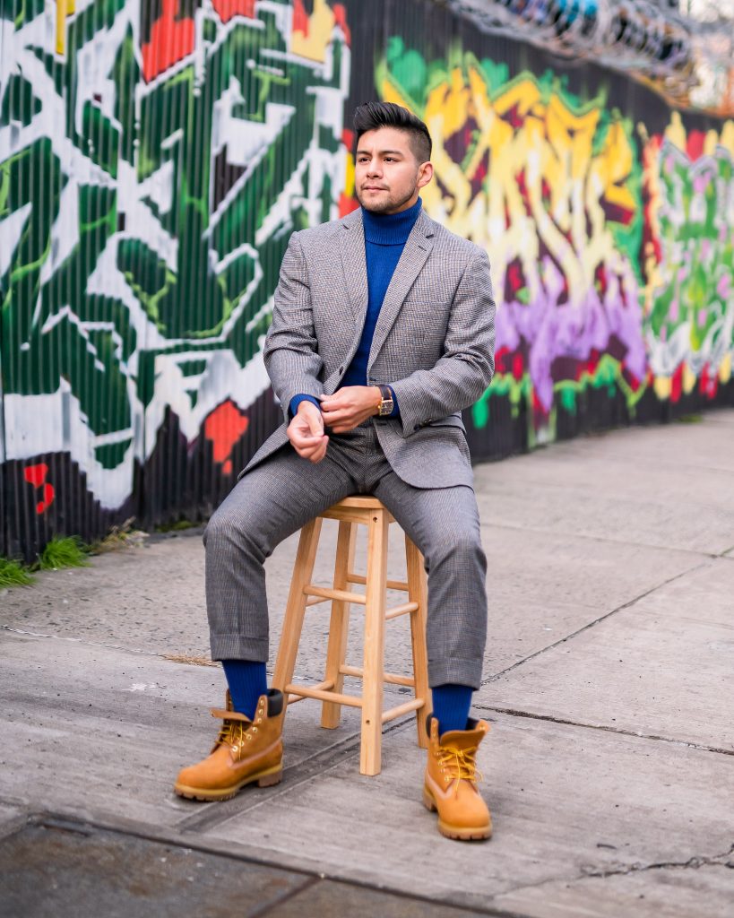 How to Pair up Your Timberland Boots With a Suit? Dandy In The Bronx