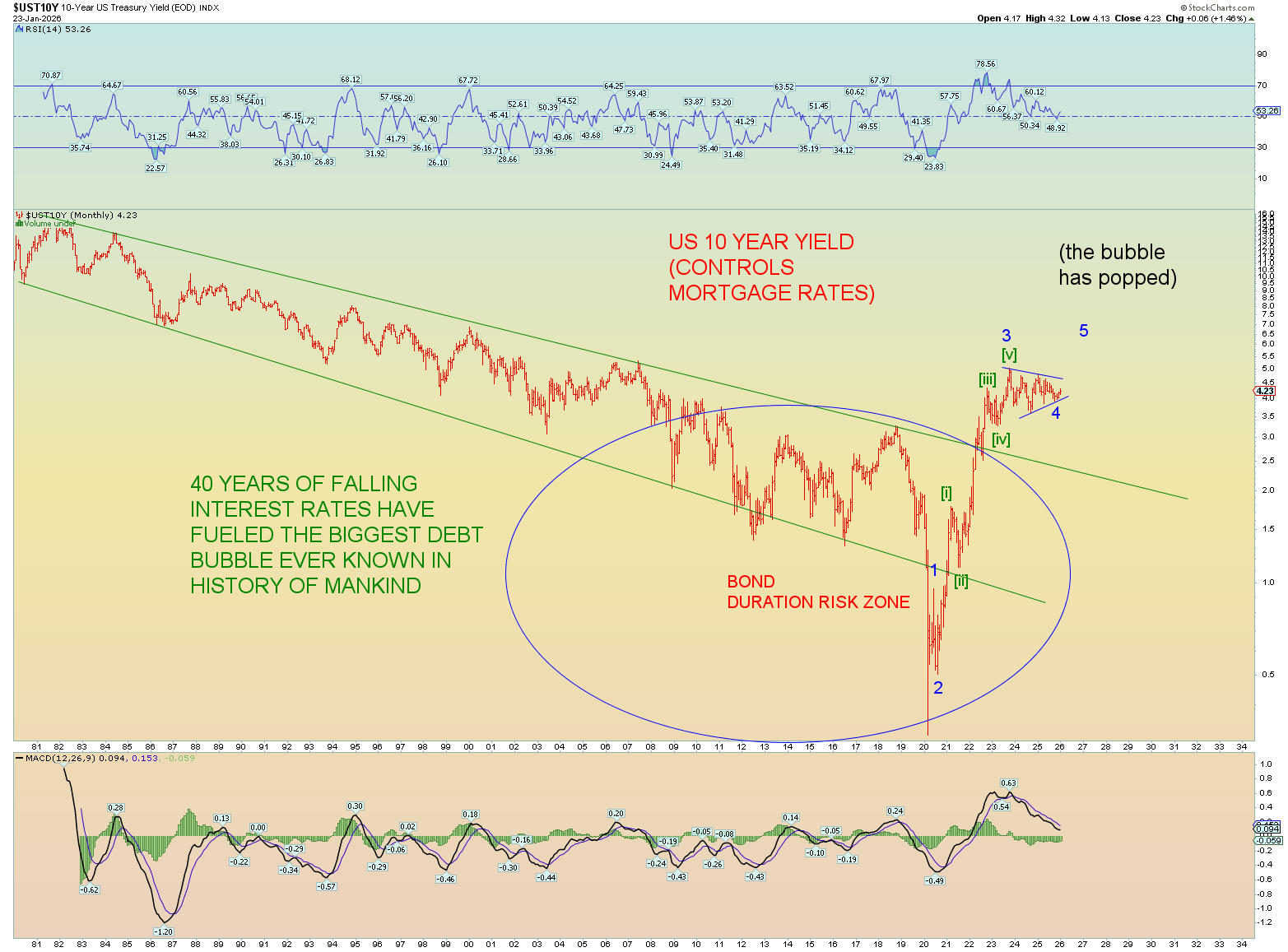 Elliott Wave Update 23 January 2026 Danerics Elliott Waves
