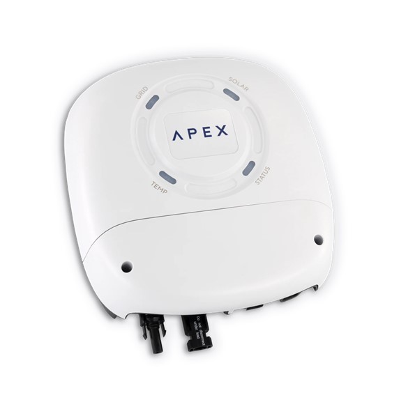 Apex SGS Solar Geyser System, 1.5kW DC, 3kW AC Danforth Solar