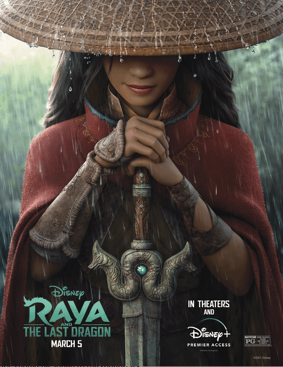 Free Raya and the Last Dragon Printables from Disney Plus!