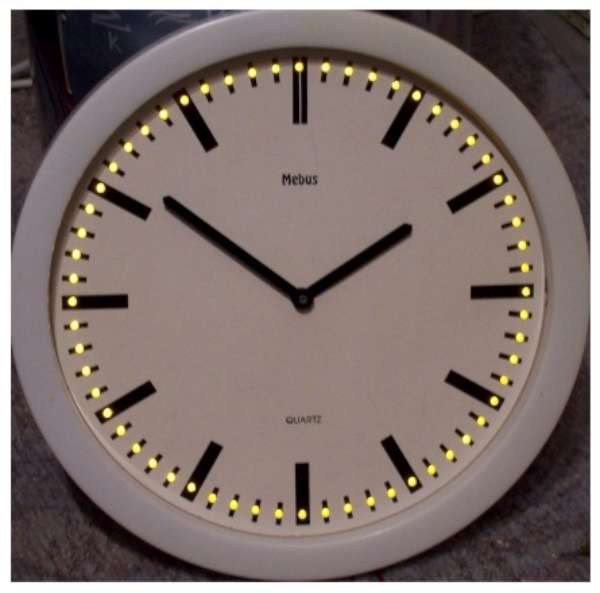 7400 competition entry LED clock « Dangerous Prototypes