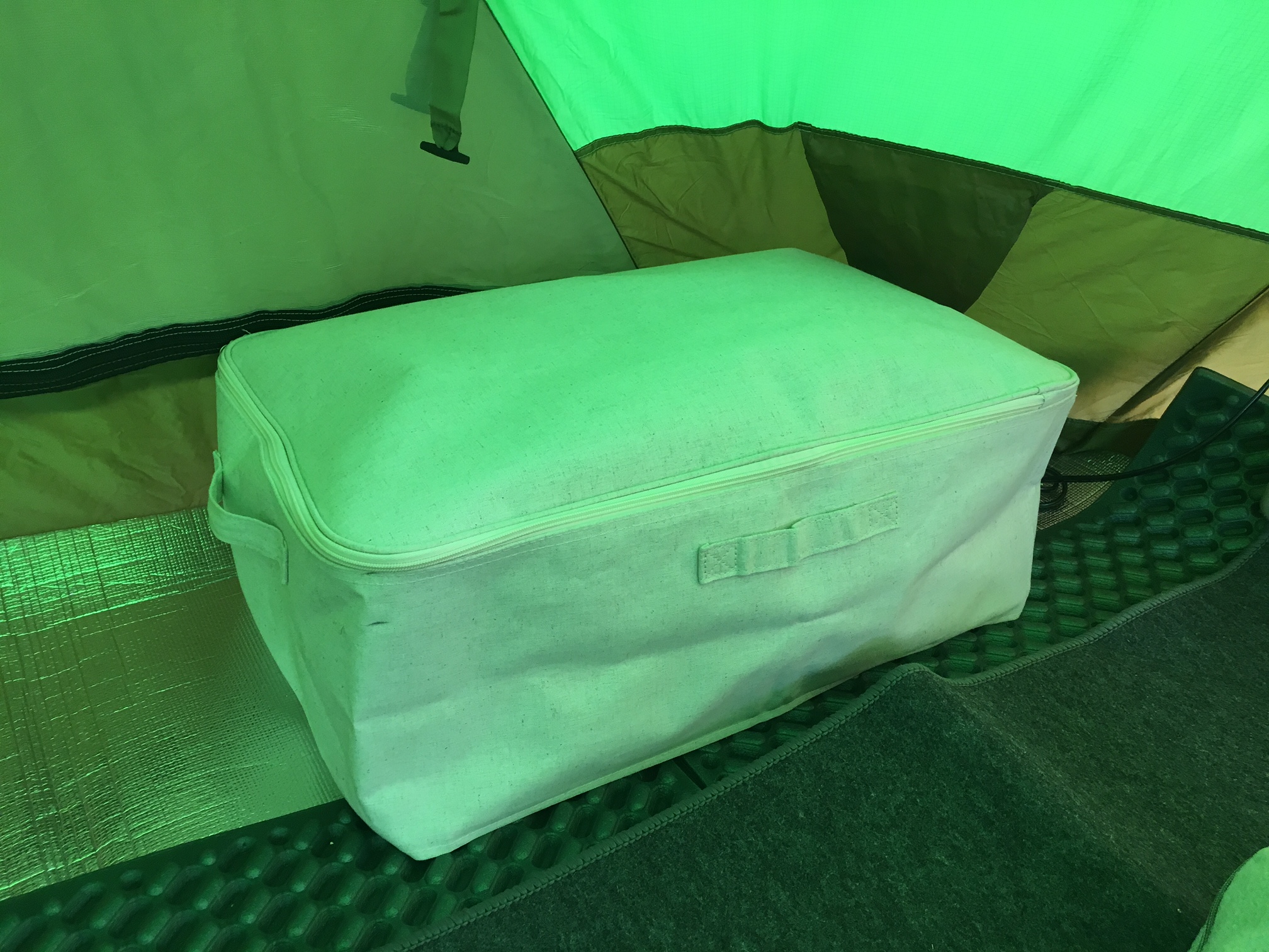 どうしてる？キャンプの衣類収納～無印良品のふた式ソフトボックスを購入してみた だんご3兄弟と一緒にLet's Camp
