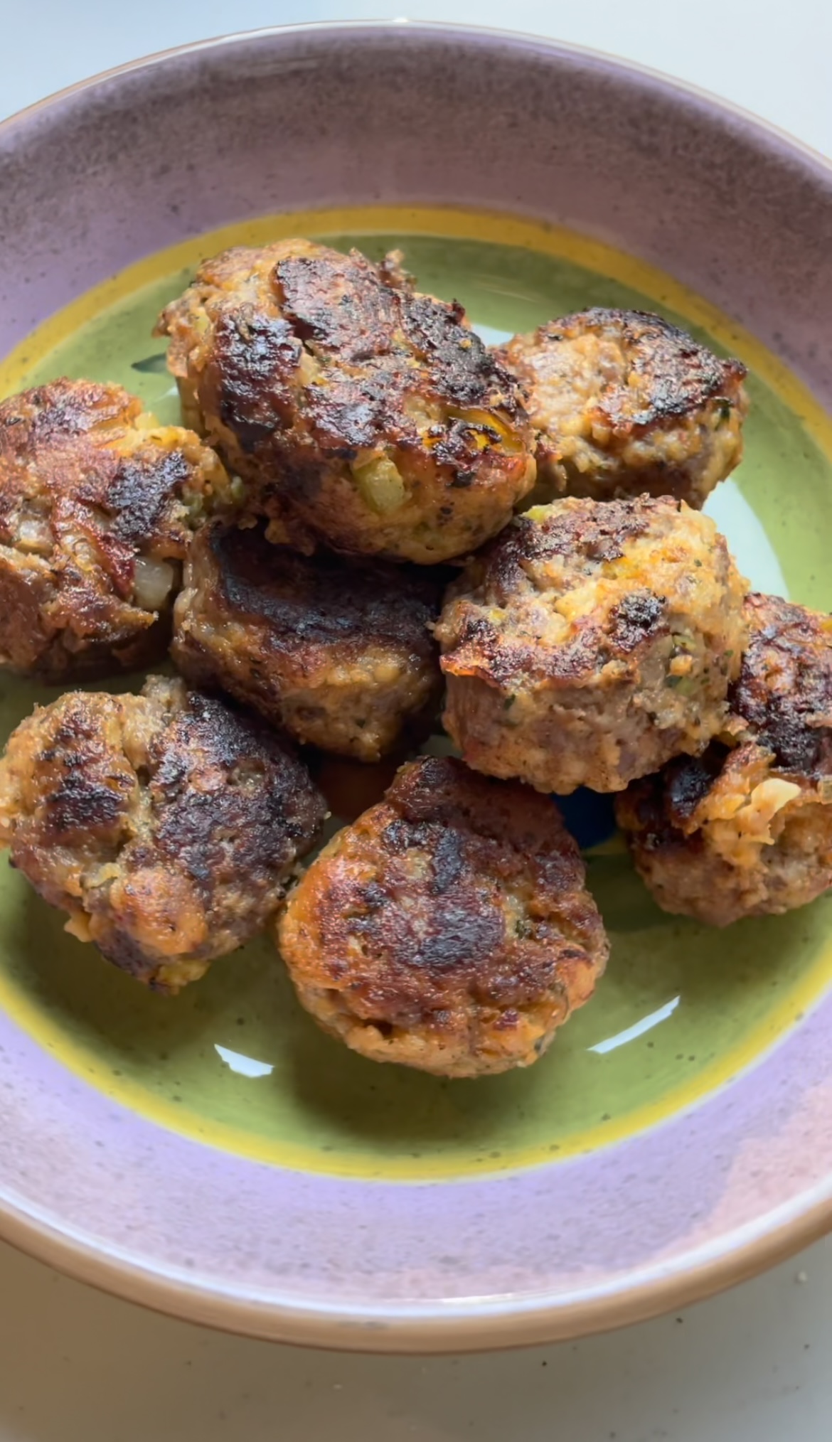 PanFried Italian Meatballs Dang That's Sweet