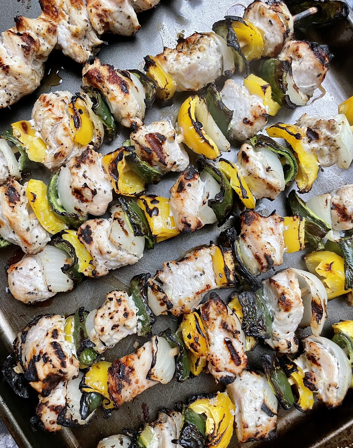 Chicken Skewers With Sour Cream Marinade Dang That's Sweet