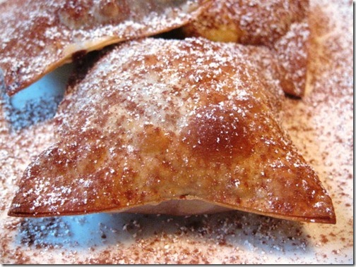 Banana Nutella Won Tons, 2 SmartPoints
