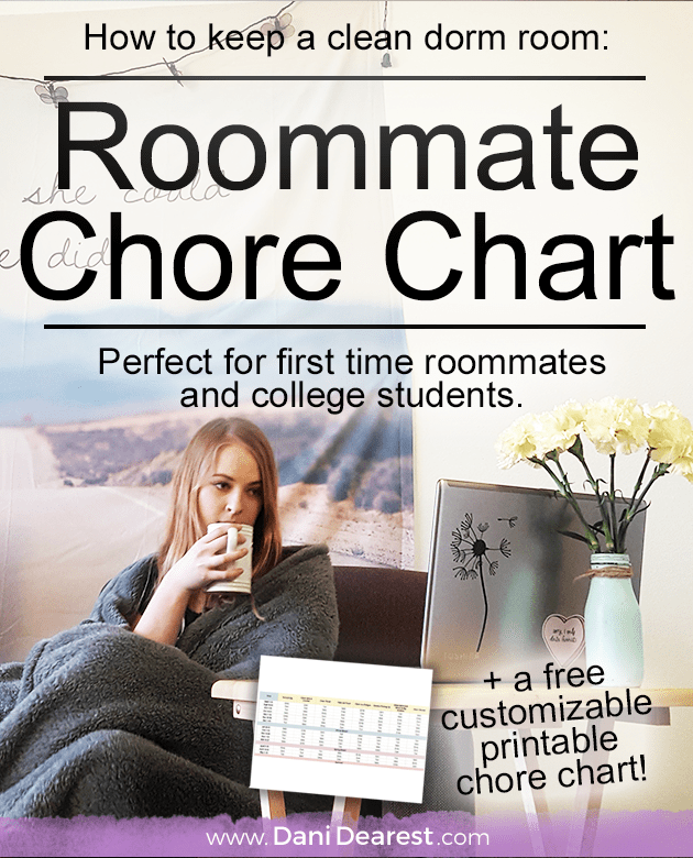 Roommate Chore Chart