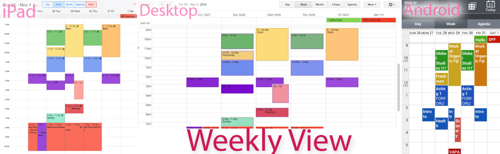 My Desk How to use Google Calendar