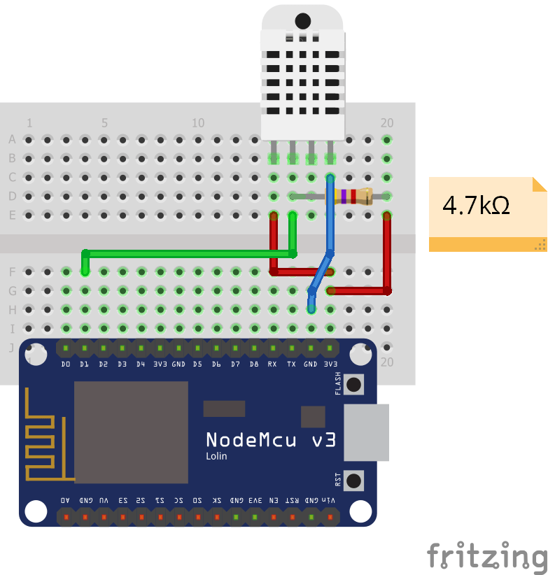Update Raumklima mit Naemon und Grafana überwachen ESP8266