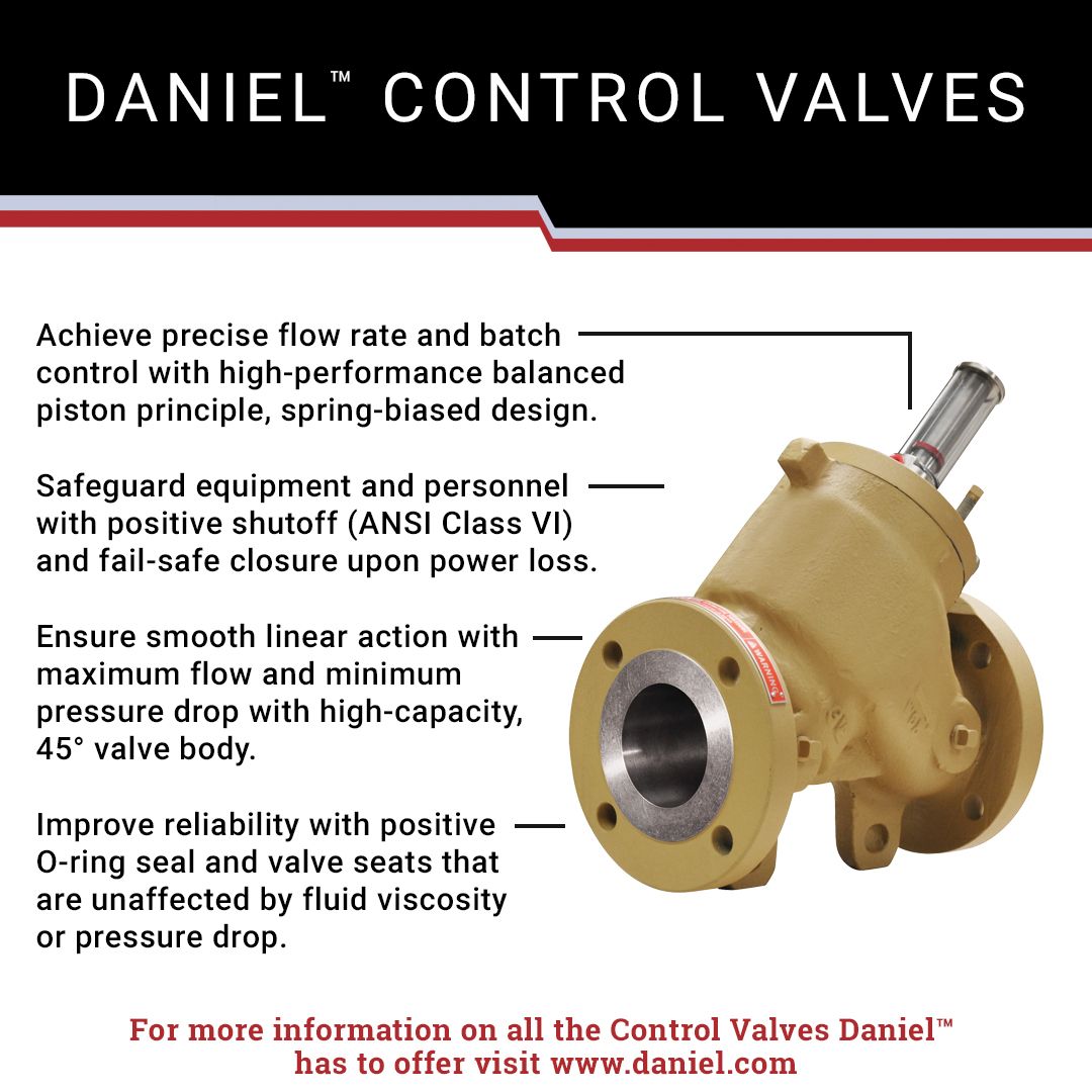 Daniel Control Valves Daniel Measurement & Control