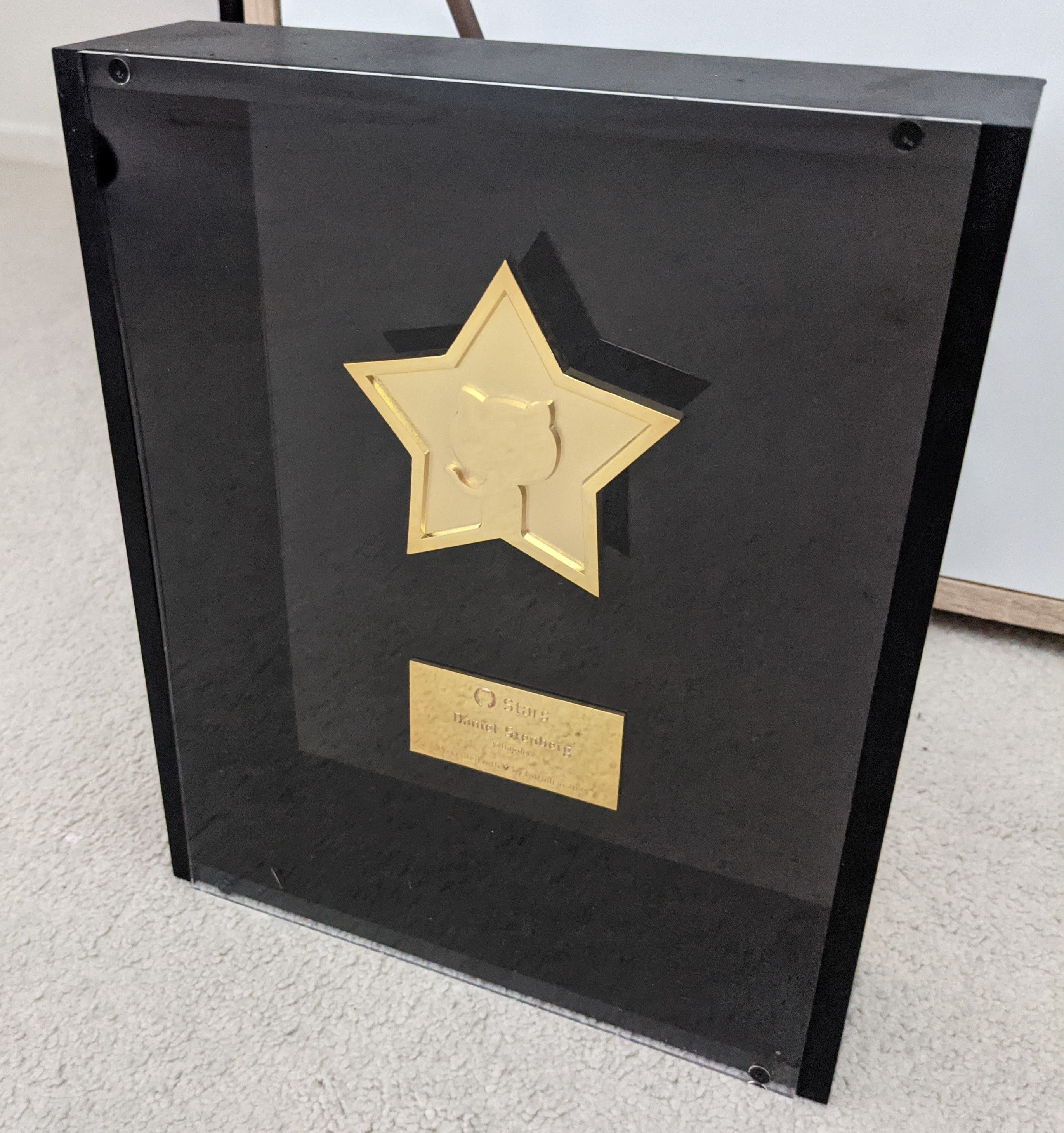 A GitHub star daniel.haxx.se