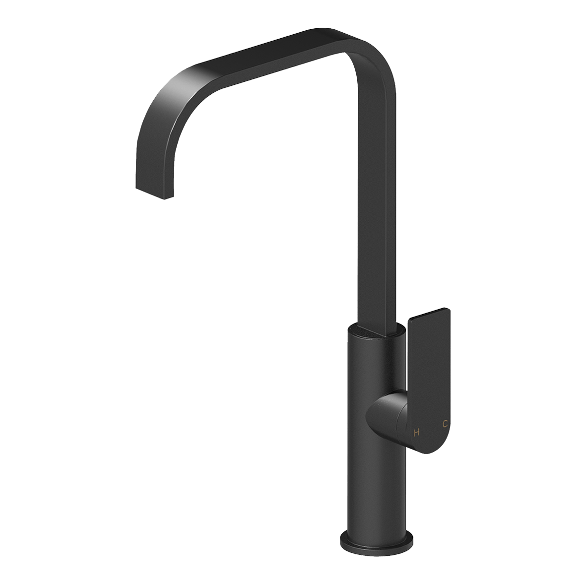 DAN1001MB Square Matte Black Mixer Daniela Appliances