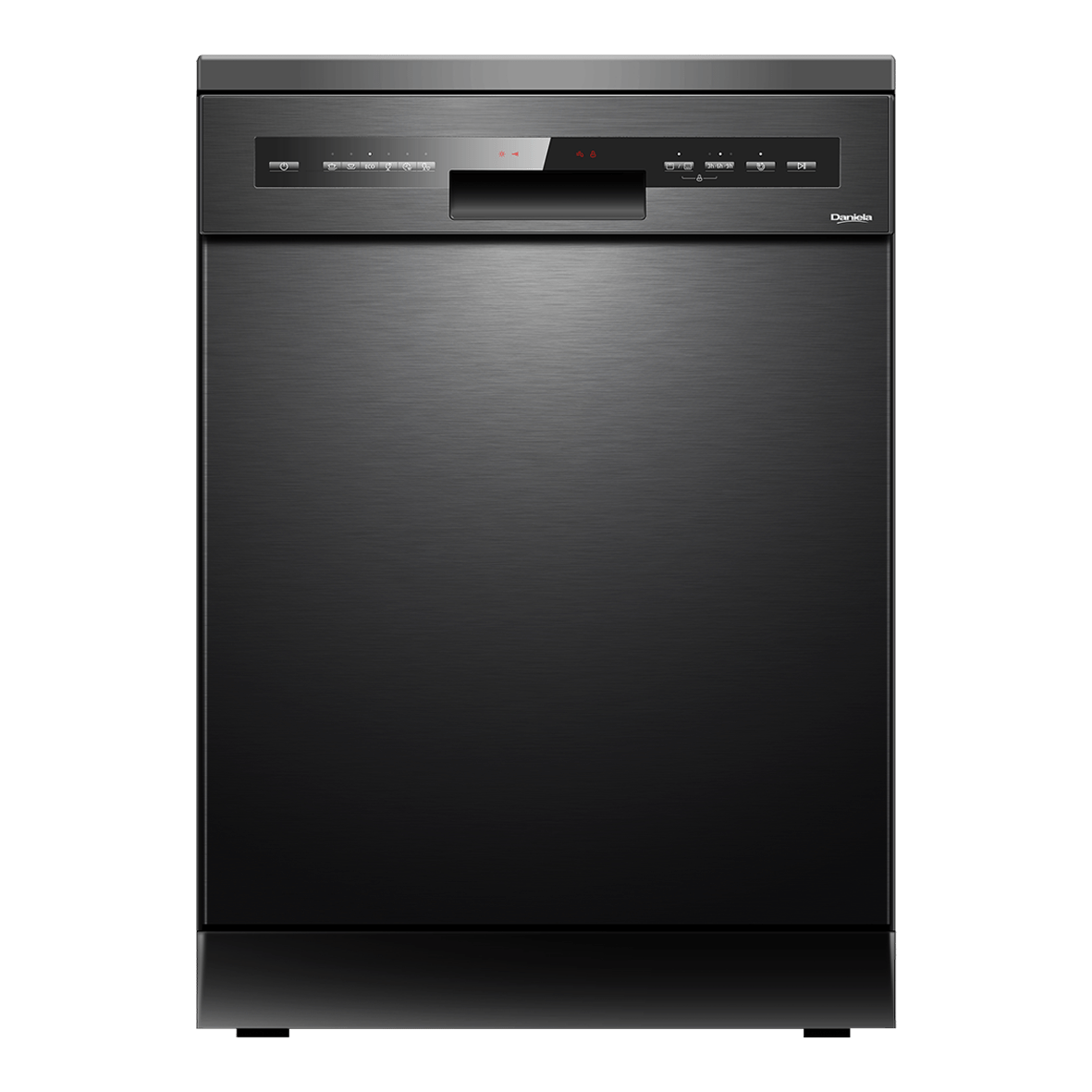 DANDW60MB 60cm Charcoal Black Dishwasher Daniela Appliances